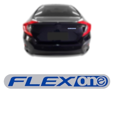 Emblema 'FLEX one' - Carros Honda 2014/2022 - Resinado