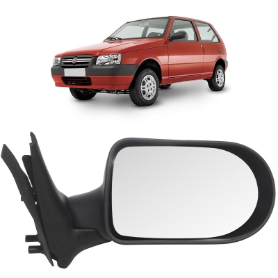 Retrovisor Externo Fiat Uno Mille Economy 11/13 2 Portas Fixo Lado Direito