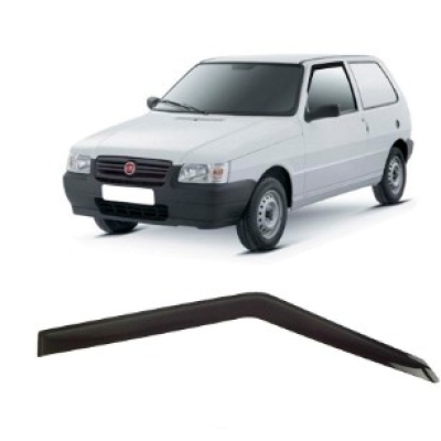 Calha De Chuva Para Fiat Uno Exceto Fire 2001/2002 - 2 Portas