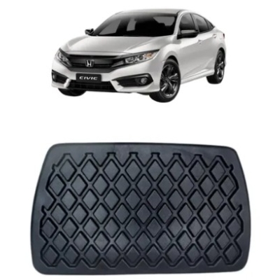 Capa Pedal Civic 2017 A 2021 G10 Freio Automatico