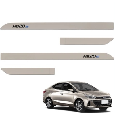 Friso Lateral Personalizado HB20 Sedan 2015 Prata Sand