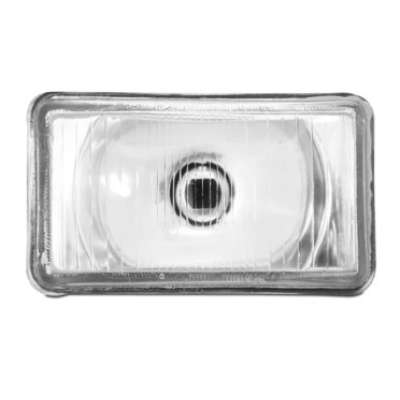 Farol Milha Retangular 150x87mm Carc. Aco