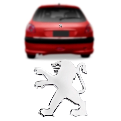 Emblema 'POLO' - Volkswagen Polo 1999/2016 - Cromado