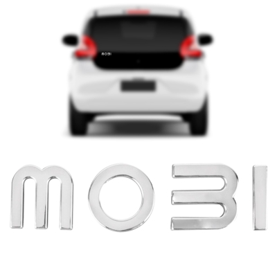 Emblema 'MOBI' - Fiat Mobi 2017/2020 - Cromado