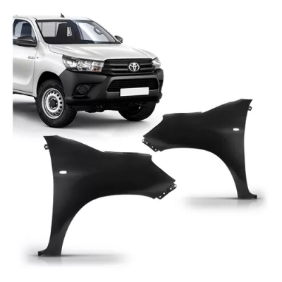 Paralama - Toyota Hilux 2016/2021 - Com Furo Do Pisca / Sem Furo Para Moldura / Dianteiro / Lado Direito (Carona)