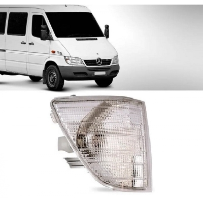 Lanterna Dianteira Da Mercedes Benz Sprinter 1997/2002 (Cristal) Lado Direito.