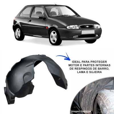 Parabarro - Ford Fiesta 1996/2006 / Courier 1996/2013 - Dianteiro / Direito