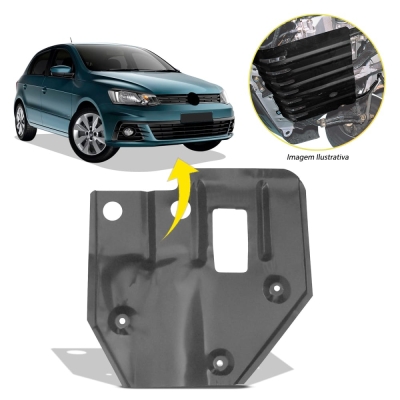 Protetor De Carter Volkswagen Gol G5, G6, G7 Polo - 2002/2012 Exceto 2.0, Fox - 2003/2012, Space Fox - 2012/Cross - Pequeno