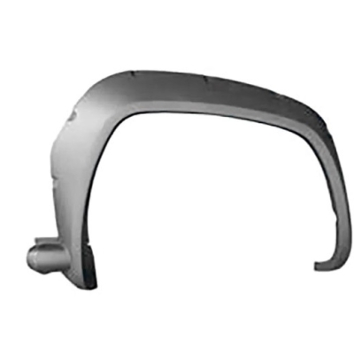 Moldura Para-lama Dianteiro Do Fiat Strada Adventure Locker / Cinza Texturizado Lado Esquerdo - 2009/2013