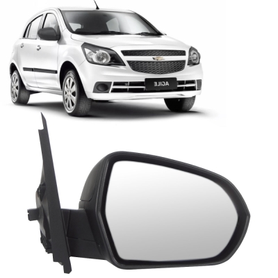 Retrovisor Externo - Chevrolet Agile 2009/2014 / Montana 2011/2014 - Controle Elétrico / Convexo / Direito (Carona)