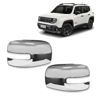 Capa Para Retrovisor - Jeep Renegade 2015/2020 - Cromado / Lado Direito