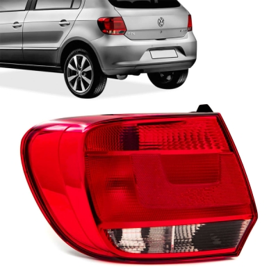 Lanterna Traseira - Volkswagen Gol G6 2012/2016 - Acrilica / Bicolor / Lado Esquerdo