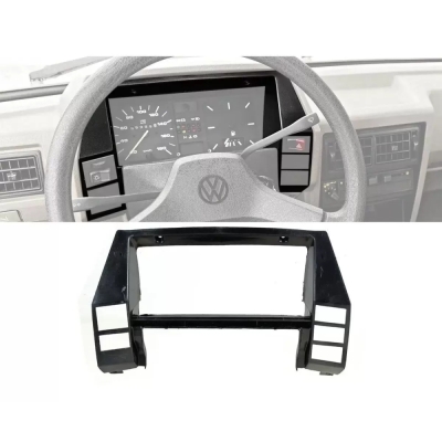 Moldura Do Painel (Velocimetro) - Volkswagen Gol / Voyage / Parati / Saveiro 1988/1994 (Modelo CL) - Painel De Instrumentos / Preto