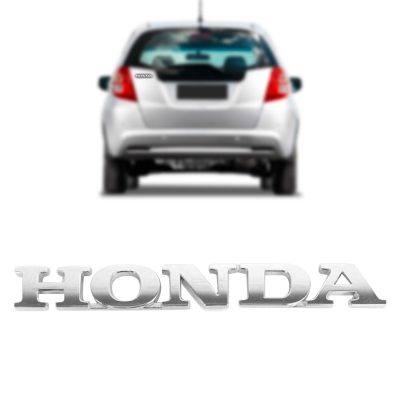 Emblema 'HONDA' - Família Honda 2009/2015 - Cromado