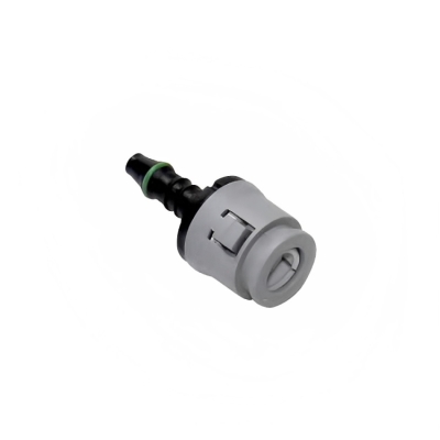 Conector Dos Tubos De Combustível Para A Linha Da Fiat, GM - (Reto | Com Capa Cinza).