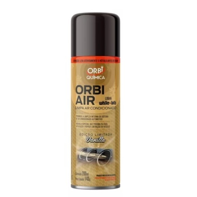 Higienizador Limpa Ar Condicionado Spray Orbi Air Vanilla