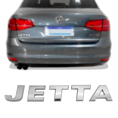 Emblema 'JETTA' - Volkswagen Jetta 2015/2020 - Cromado