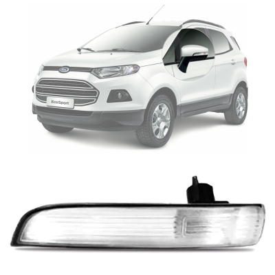 Pisca Do Espelho Retrovisor - Ford Ecosport 2013/2017 - Acrilica Cristal Lado Esquerdo