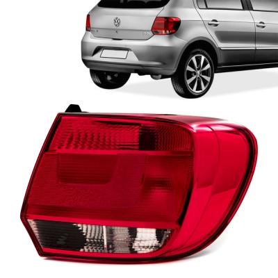 Lanterna Traseira - Volkswagen Gol G6 2012/2016 - Acrilica / Bicolor / Lado Direito