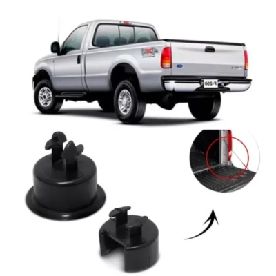 Bucha Reparo Da Tampa Traseira Caçamba Ranger 1994 A 2012/ F1000 1992 A 1998 Kit