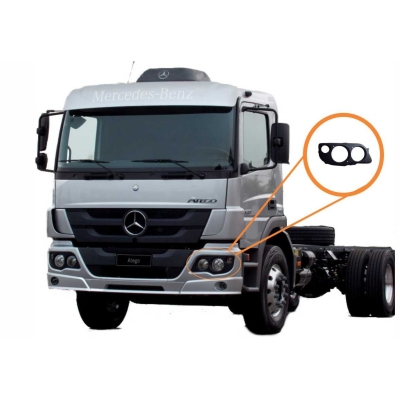 Aro Farol Atego Após 2013 Lado Direito