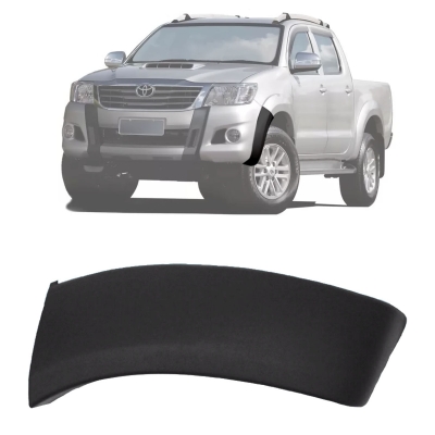 Moldura Alargador Do Parachoque - Toyota Hilux 2012/2015 - Esquerdo