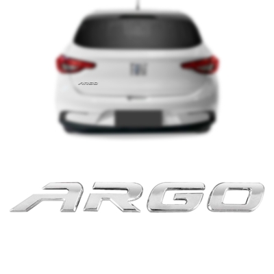 Emblema 'ARGO' - Fiat Argo 2017/2020 - Cromado