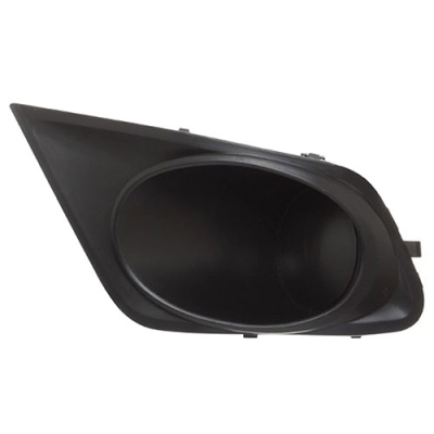 Grade Da Moldura Do Farol Auxiliar - Ford KA 2012/2014 - Sem Milha / Preto / Esquerdo