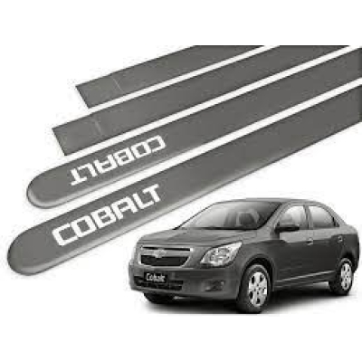 Friso Lateral GM Cobalt 2013/2023 - Modelo Personalizado - Cinza Mond, Auto Colante - 4 Portas - (Jogo 4 Peças)