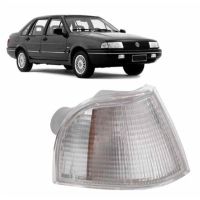 Lanterna Dianteira Vw Santana/Quantum 1991 A 1995 Cristal Modelo Arteb Lado Direito