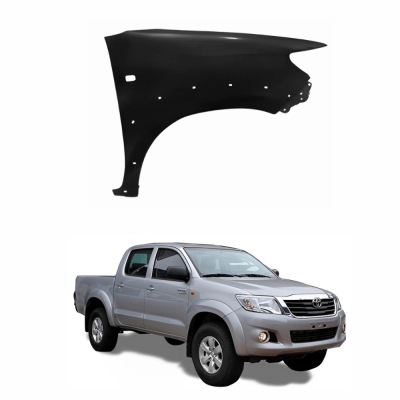 Paralama - Toyota Hilux SRV 2005/2011 - Com Furo Do Pisca / Com Furo Para Moldura / Dianteiro / Lado Direito (Carona)