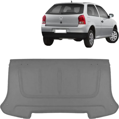 Tampão Do Bagagito - Volkswagen Gol 2006/2014 (G4) - Cinza Claro (Basalto) / Acarpetado