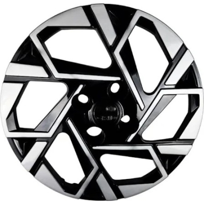 Calota Aro 15 Hb20 2024 Preto/Prata