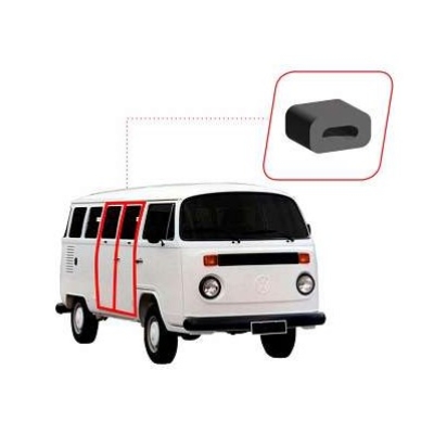 Guarnição Da Porta Lateral Salão Kombi 1500/ Kombi Clipper