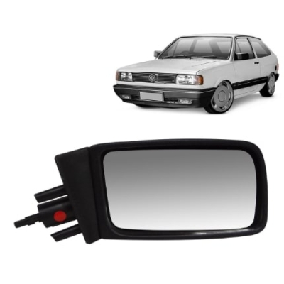 Retrovisor Externo Vw Gol/ Parati/ Voyage/ Saveiro 88/94 Controle Remoto Lado Direito