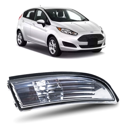 Pisca Do Espelho Retrovisor - Ford Fiesta 2010/2020 Acrílica Cristal - Lado Direito