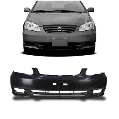Parachoque - Toyota Corolla 2002/2004 - Dianteiro / Preto / Liso