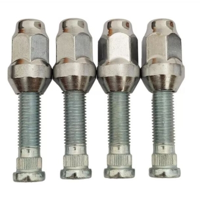 Kit 4 Porcas e 4 Estojos Para Roda - Gm Onix, Spin, Cobalt | Sonic E Novo Prisma Ano De 2012 Em Diante.
