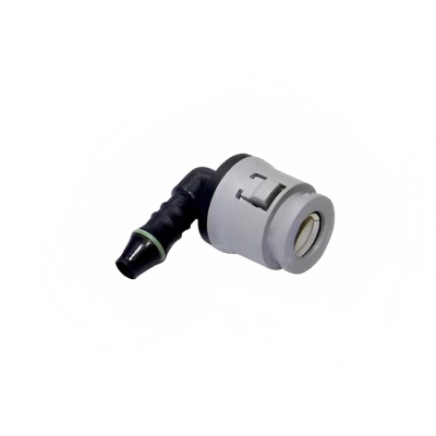 Conector Dos Tubos De Combustível Para A Linha Da Fiat, GM - (90º | Com Capa Cinza).