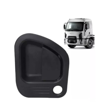 Maçaneta Externa Dianteira Com Comando Caminhões Ford Cargo Após 2011 Lado Esquerdo