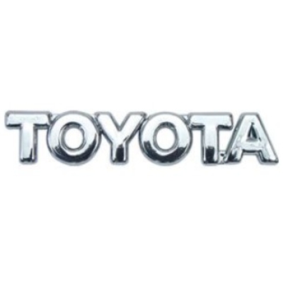 Emblema 'TOYOTA' - Toyota Corolla 2003/2008 - Cromado