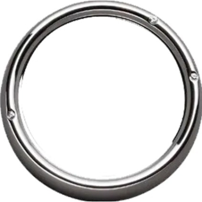 Aro Farol Cromado 3 Furos Ferro Fusca