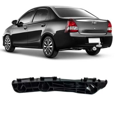 Suporte Fixador Do Parachoque - Toyota Etios Sedan 2015/2021 - Traseiro / Esquerdo