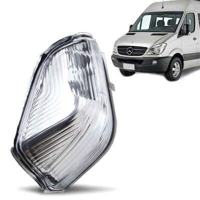 Pisca Do Retrovisor - Mercedes Benz Sprinter 2012/2020 - Cristal / Esquerdo (Motorista)