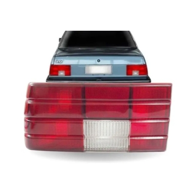 Lanterna Traseira Do Gm Monza 1982/1984 (Acrílico Bicolor | Vermelha E Branca) Lado Direito.