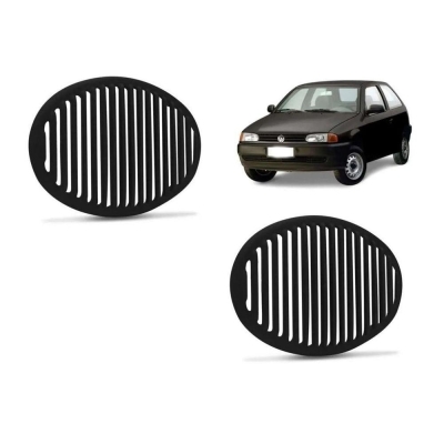 Tela Do Alto Falante - Volkswagen Gol / Parati 1995/2005 (G2 e G3) - Preto / Suporte Do Bagagito / Par