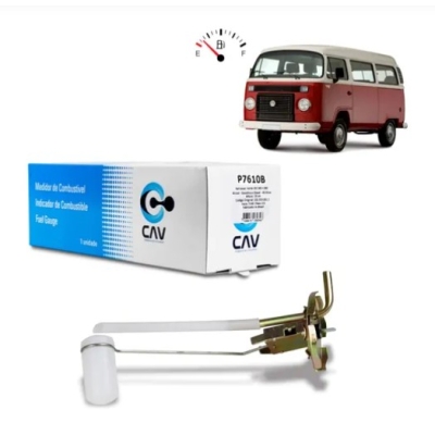 Medidor De Combustível Vw Kombi 1996 A 1997 Gasolina Sem Injeção Eletrônica Altura 19,0 Cm