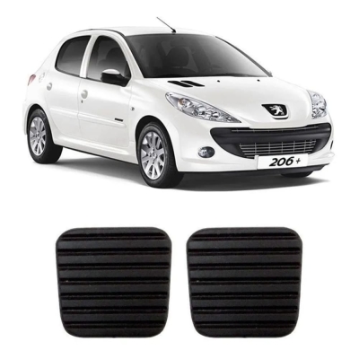 Capa De Pedal Do Peugeot 206 1999/2010 | 207 2009/2015 - [E | F] - (Par).