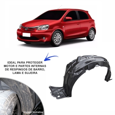 Parabarro - Toyota Etios 2012/2017 - Dianteiro / Esquerdo