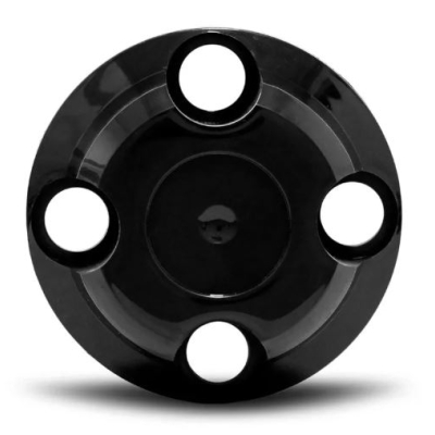 Calota Central Universal New Black Roda Ferro Aro 4X100